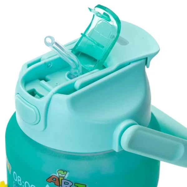 Kit Garrafas de Água Motivacionais Fitness Tie Dye Sortida Beber - Imagem 3